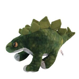 Ganz Green Stegasaurus Dinosaur Plush 15" Stuffed Animal Toy